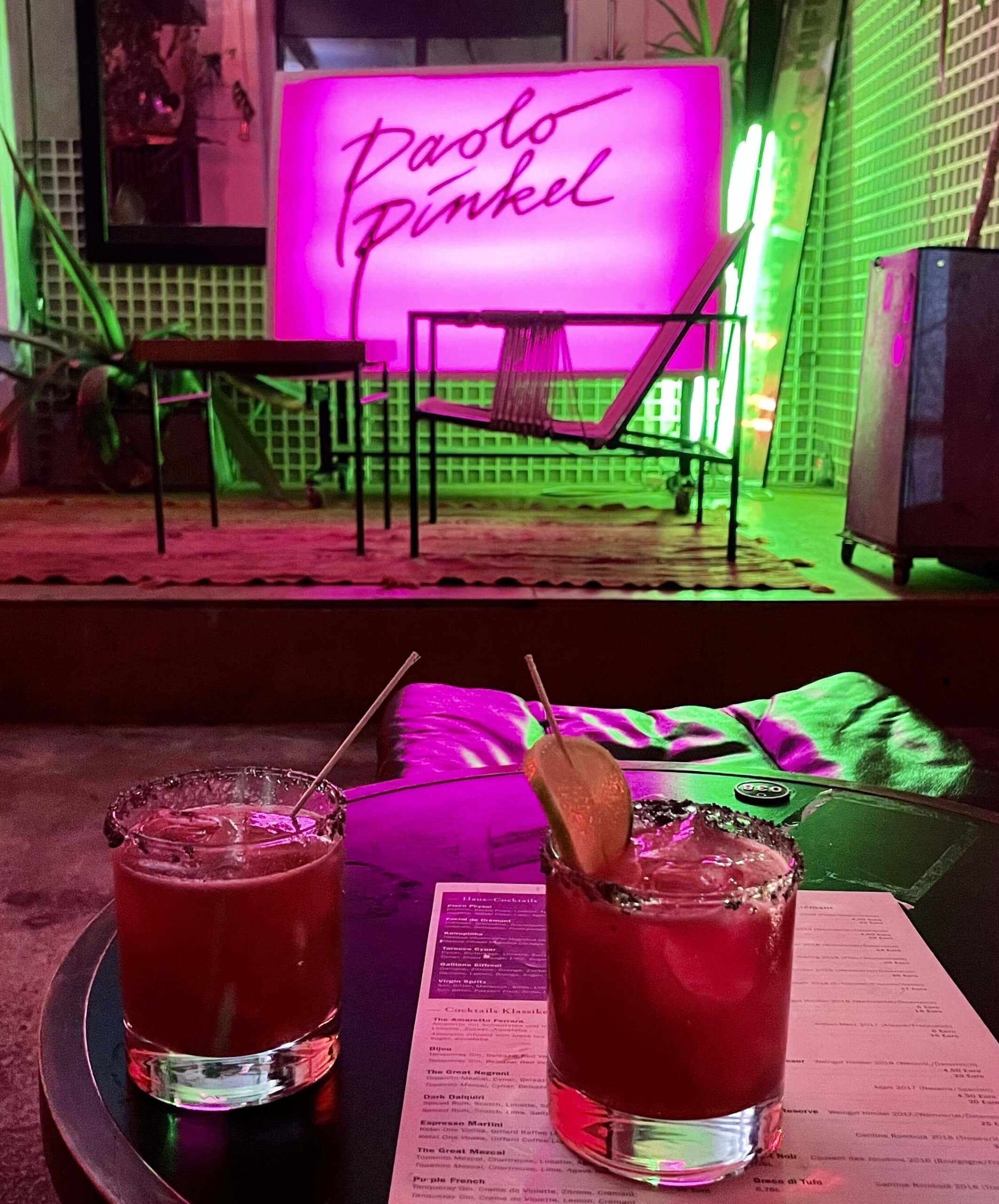 Neon colors at Paolo Pinkel Berlin